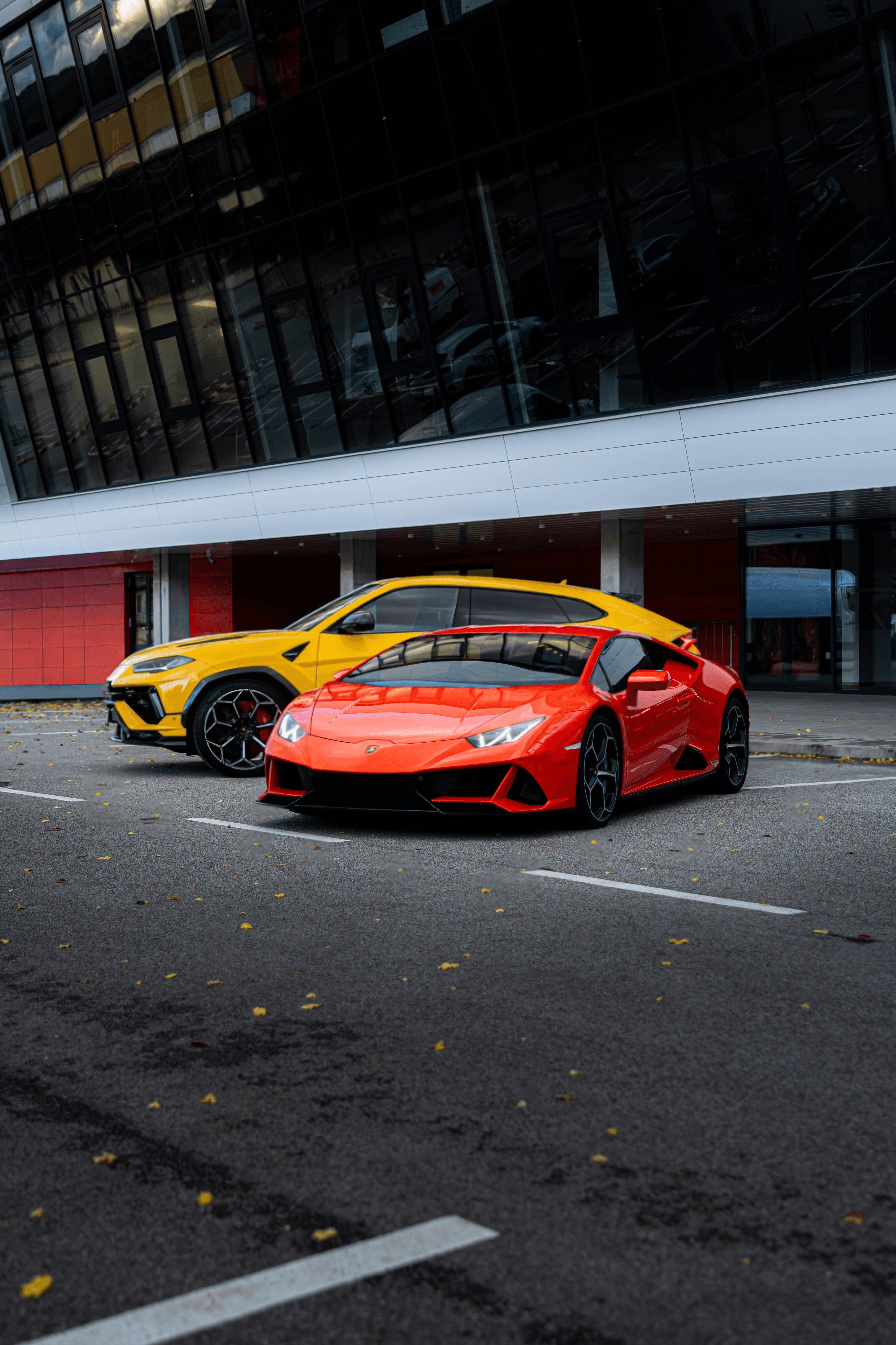 Lamborghini Huracan a Urus